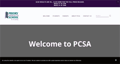 Desktop Screenshot of pcsa.org.uk