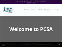 Tablet Screenshot of pcsa.org.uk